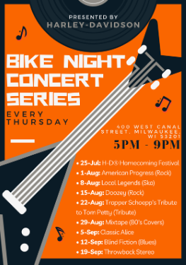 Event Poster - Bike Night Concert Series presented by Harley-Davidson
